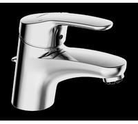 HANSA HANSAMIX XS Mitigeur de lavabo, basse pression, pour chauffe-eau ouvert, avec vidage, saillie : 127 mm, 01321183