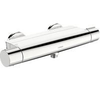HANSA HANSAOPTIMA Mitigeur de douche, thermostatique, MagShelf, fonction Eco, avec dispositif de sécurité, 65140201, Couleur: chrome