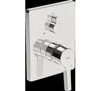 HANSA HANSAPALENO Mitigeur de bain et de douche, encastré, chromé, 80509001