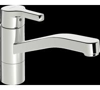 HANSA HANSAPALENO Robinet de cuisine, montage au sol, saillie 216 mm, chromé, 56532203