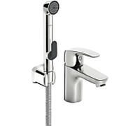 Hansa Hansapinto Hansa 45052283 sans garniture de vidage, avec douche, saillie 107 mm, chrome