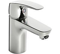 Hansa Hansapinto mitigeur lavabo 45341183 ND, sans mitigeur lavabo vidage, saillie 107 mm, chromé