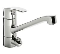 Hansa Hansapinto mitigeur de cuisine 45202293 avec robinet d'arrêt mécanique, pivotante , saillie 213 mm, chromé