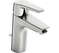 HANSA HANSAPOLO Mitigeur de lavabo, 6 l/min, avec garniture découlement, saillie 110mm, 5148229300066, 51502293