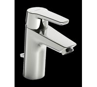 Hansa – Mitigeur de lavabo Polo 51531193, chrome, basse pression, avec garniture de vidage