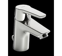 HANSA HANSAPOLO Mitigeur de lavabo, support de chaîne avec chaîne, sans garniture de vidage, saillie 103mm, 5140229300676, 51412293
