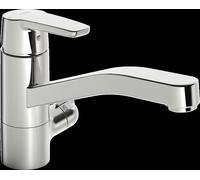 HANSA HANSAPOLO Robinet de cuisine avec vanne de rinçage, robinet darrêt, saillie 215mm, 52662293