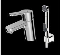 Hansa Armaturen Mitigeur de lavabo Primo 49462203 avec douchette, sans vidage, chrome