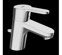 HANSA HANSAPRIMO Mitigeur de lavabo, avec vidage, avec dispositif de sécurité, saillie : 107mm, 49402203
