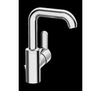 HANSA HANSAPRIMO Mitigeur de lavabo, commande latérale, avec vidage, orientable, saillie : 142 mm, 49542203