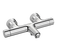 Hansa HANSAPRISMA mitigeur de douche 58102301 avec thermostat, montage mural, chromé