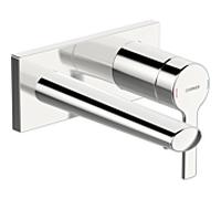 HANSA HANSARONDA Mitigeur de lavabo, kit de finition, encastré, rosace carrée, saillie : 186mm, 44882183