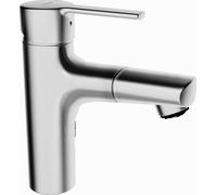 HANSA HANSARONDA Mitigeur de lavabo, avec vidage, bec extensible, saillie : 125 mm, 03012173