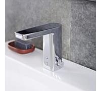 Hansa Hansastela mitigeur de lavabo infrarouge 57122279 fonctionnement sur secteur, saillie 105 mm, chromé