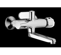 HANSA HANSATEMPRA Mitigeur de lavabo, montage mural, saillie 245 mm, chromé, 08382212
