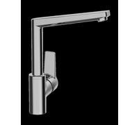 Hansa Armaturen Mitigeur d'évier Twist - pour chauffe-eau instantané, basse pression, chromé 09221103