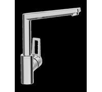 HANSA HANSATWIST robinet de cuisine, commande latérale, levier à étrier, orientable, saillie : 193 mm, 09202205