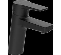 HANSA HANSATWIST XL Mitigeur de lavabo, saillie 123 mm, sans vidage, 1 trou, 0902228333, Couleur: noir mat