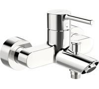 HANSA HANSAVANTIS Mitigeur de bain et de douche, levier à goupille, saillie 154mm, 67, 52442267, Couleur: chrome