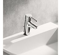 Hansa - Mitigeur lavabo Hansa Vantis, monocommande avec vidage, saillie 109 mm, chrome 52402267