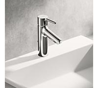 Hansa Hansavantis mitigeur lavabo levier à goupille, avec garniture de vidage , saillie 114mm, chromé