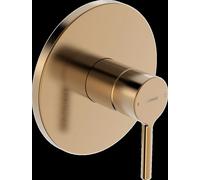 HANSA HANSAVANTIS Set de finition pour batterie de douche, levier à goupille, pour un consommateur, 8261906781, Couleur: Bronze brossé