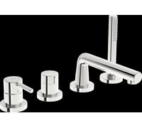 Hansa Vantis Style - Mitigeur au bord de baignoire, installation à 4 trous, chrome 54719007