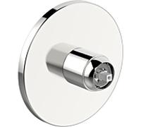 Hansa Hansavarox par kit de garniture 40559183 mitigeur de douche encastré, sans levier de commande, rond, sans inverseur, chromé