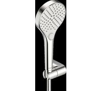 HANSA HANSAVIVA Garniture de douche à main, douchette à 3 jets, flexible de douche 1250mm, chromé, 44170120