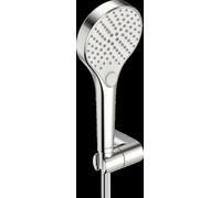 HANSA HANSAVIVA Garniture de douche à main, douchette à 3 jets, flexible de douche 1750mm, 44170220, Couleur: chrome