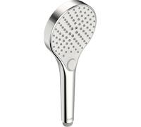 Hansa HANSAVIVA Handbrausen, ronde, diamètre 110mm, 3 jets, 443303, Couleur: Chrome