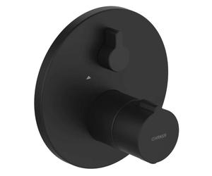 Hansa Home - Mitigeur de douche thermostatique encastré, noir mat 8861904533