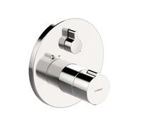 Hansa Home - Mitigeur thermostatique encastré de baignoire pour 2 sorties, chrome 88623045