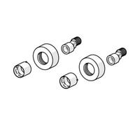 HANSA Kit de raccordement Hansa Rosette/S Quantité:1