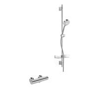 HANSA Kit de rénovation Hansa douche HANSAMICRA m Hansabasicjet set de barres murales 920mm chromé Quantité:1