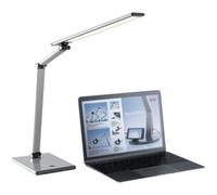 Hansa Lampe de bureau à LED Slim, argent