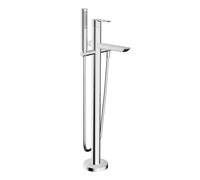 Hansa Ligna - Mitigeur de baignoire à monter au sol, chrome 06462083