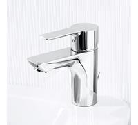 Hansa mitigeur de lavabo Hansaligna XS 06072203 chromé , avec garniture de vidage , projection de 94 mm