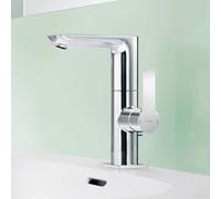 Hansa Hansaligna mitigeur de lavabo 55302203 chromé , avec garniture de vidage , la projection 116 mm