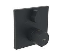 Hansa Living - Mitigeur de douche thermostatique encastré, noir mat 8113956233