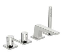 Hansa Loft - Mitigeur pour montage sur bord de baignoire, installation 4 trous, chrome 57752483