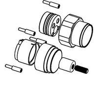 Hansa Matrix - Rallonge 20 mm pour robinet à levier 59913591