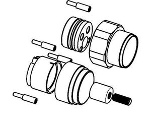 Hansa Matrix - Rallonge 20 mm pour robinet à levier 59913591