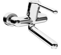 Hansa Medipro - Mitigeur de lavabo mural, chrome 02552206