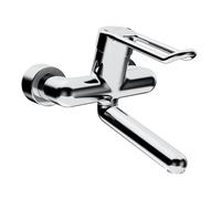 Hansa Medipro - Mitigeur de lavabo mural, chrome 02552205