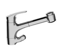HANSA Mélangeur monotrou Hansa SPT-EH HANSAMIX DN 15 m Robinet d'arrêt tiroir pour vaisselle, chromé Quantité:1