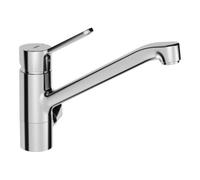 HANSA Mélangeur monotrou Hansa SPT-EH HANSAPRIMO DN 15 Ausl 210mm m Robinet d'arrêt chromé Quantité:1