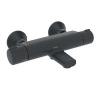 Hansa Micra - Mitigeur de baignoire thermostatique, Thermo Cool, noir mat 5816217133