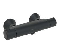HANSA MICRA Robinet de douche thermostatique avec protection anti-brûlure 38 °C et fonction ThermoCool I Économie d'eau avec EcoFlow 11,4 l/min | Mitigeur pour salle de bain | Mitigeur pour salle de