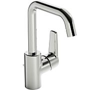 Hansa Polo - Mitigeur de lavabo avec garniture de vidage, levier latéral, chrome 51552293